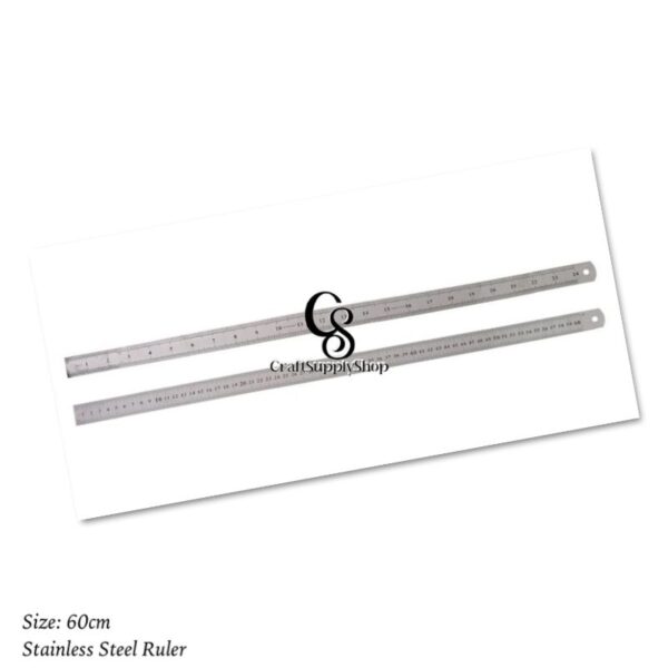 Stainless Steel Ruler - 30cm 60cm