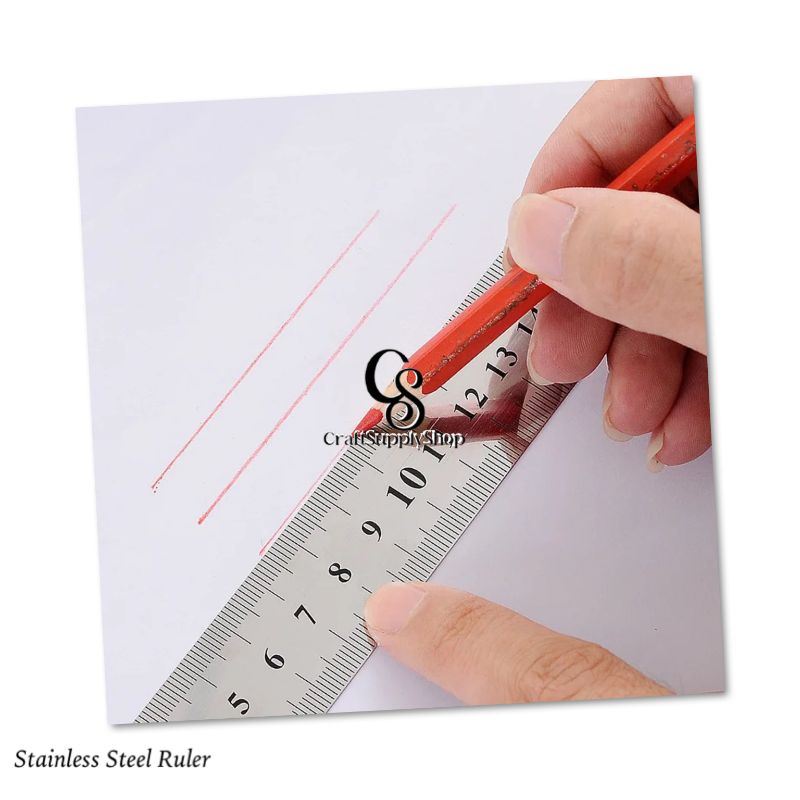 Stainless Steel Ruler – 30cm 60cm (9) Stainless Steel Ruler - 30cm 60cm