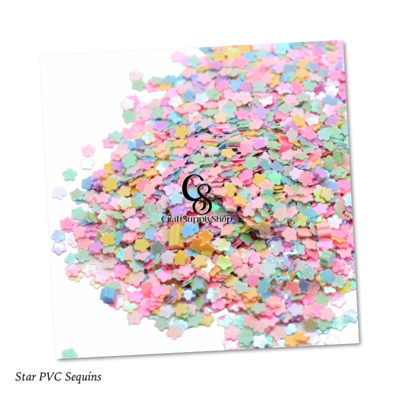 Star PVC Sequin Glitter