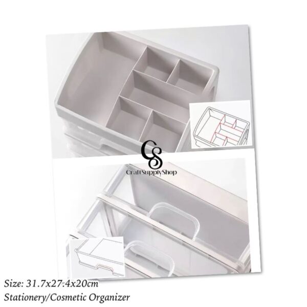 Stationery or Cosmetic Makeup Organizer