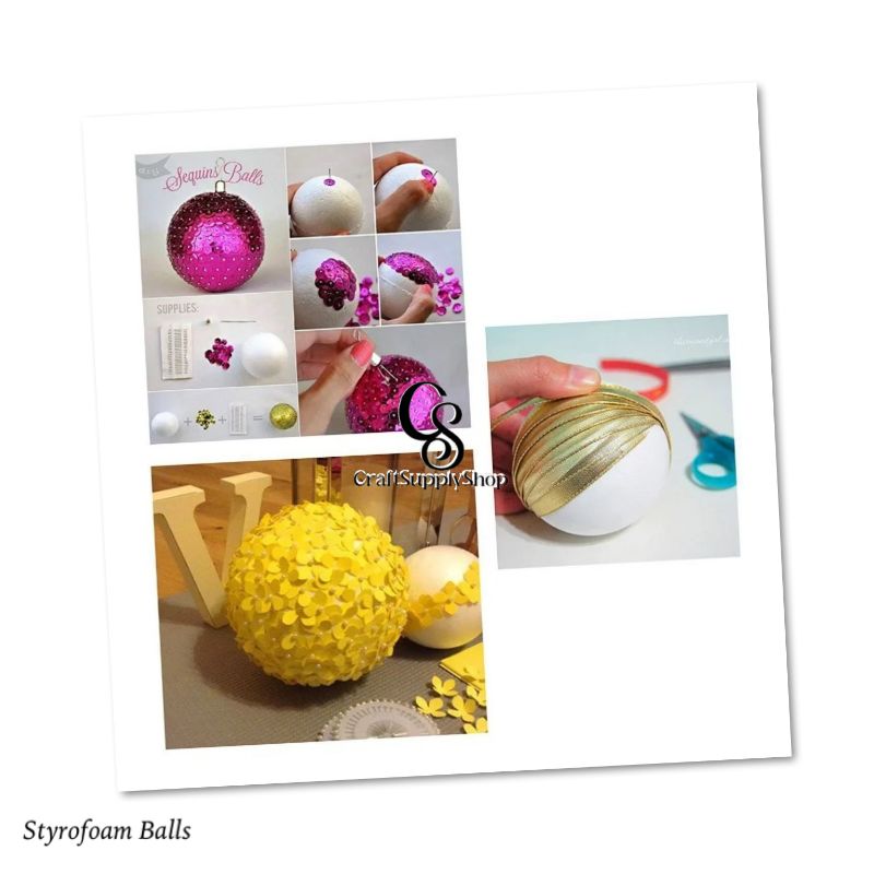 Styrofoam Balls (19) Styrofoam Balls