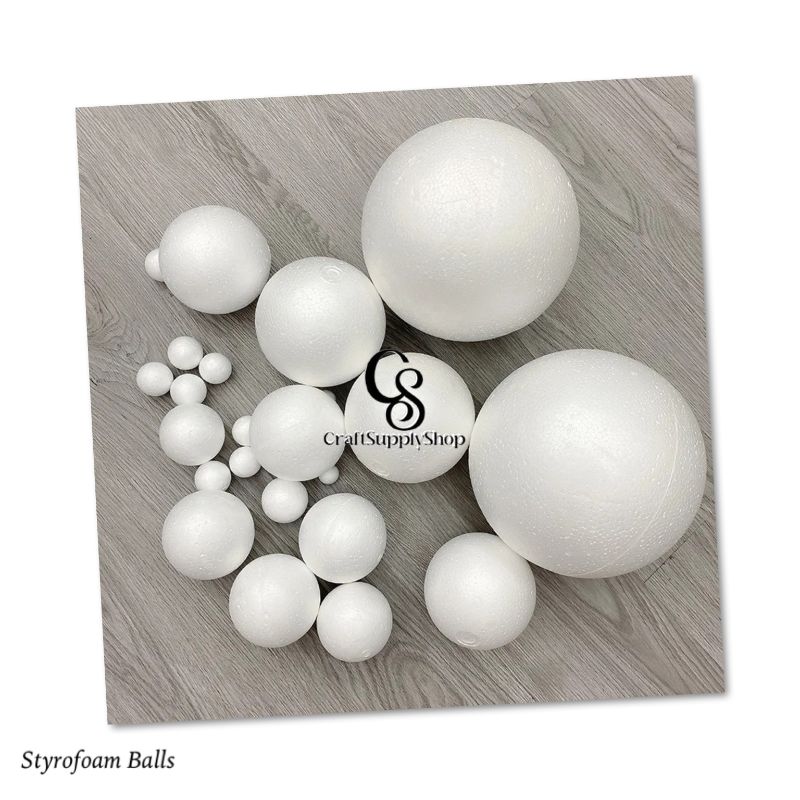 Styrofoam Balls (6) Styrofoam Balls