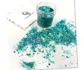 TX20 Teal metallic chunky glitter
