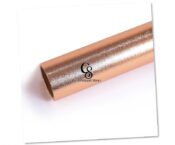 Textured Metallic Vinyl - Tree pattern Rosegold