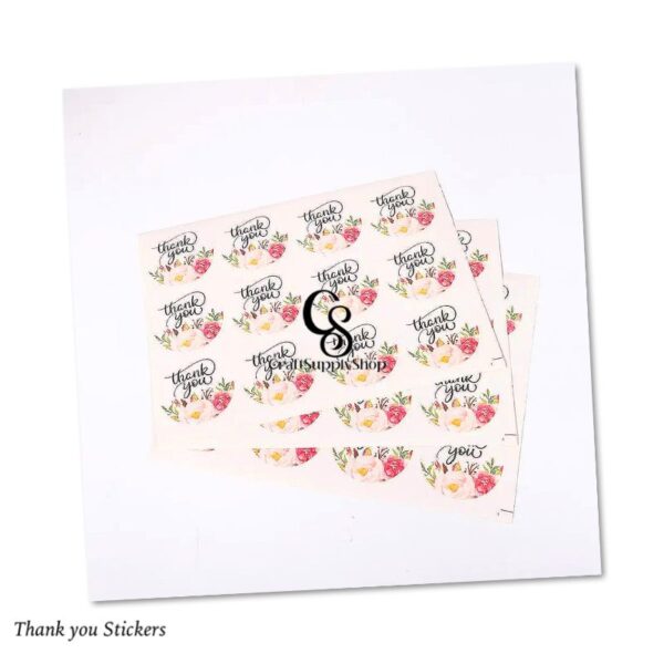 Thank you floral sheet 2