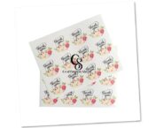 Thank you floral sheet 2
