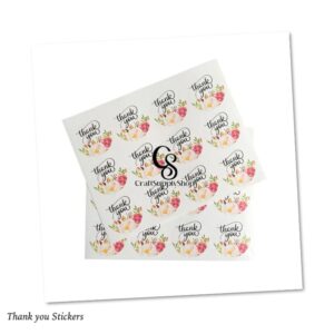 Thank you floral sheet 2