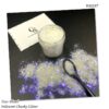 WH397 White Iridescent Chunky glitter