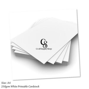 a4 art card 250gsm printable white