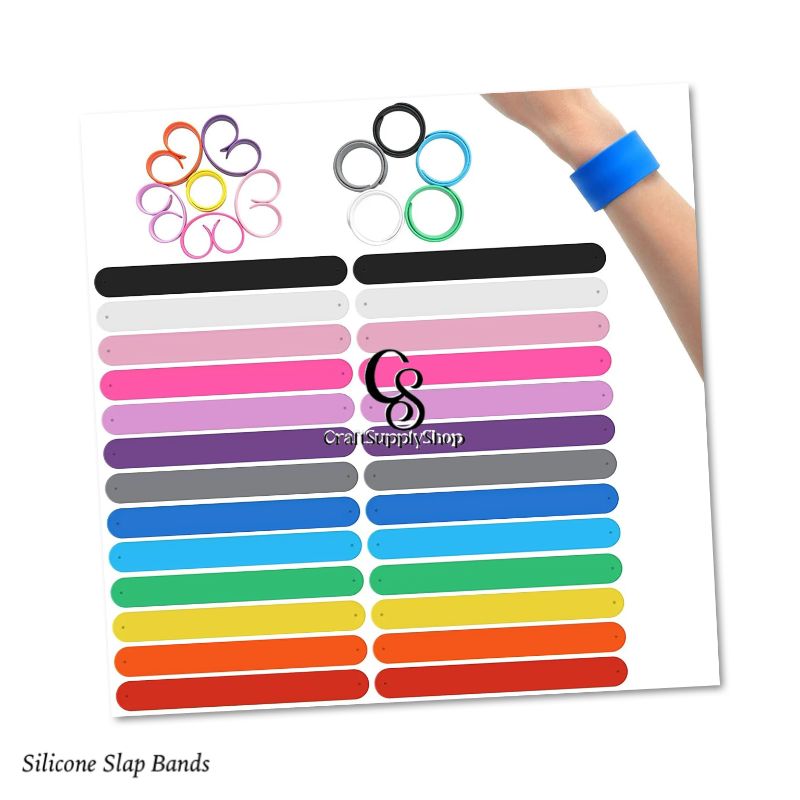 Silicone Slap Bands