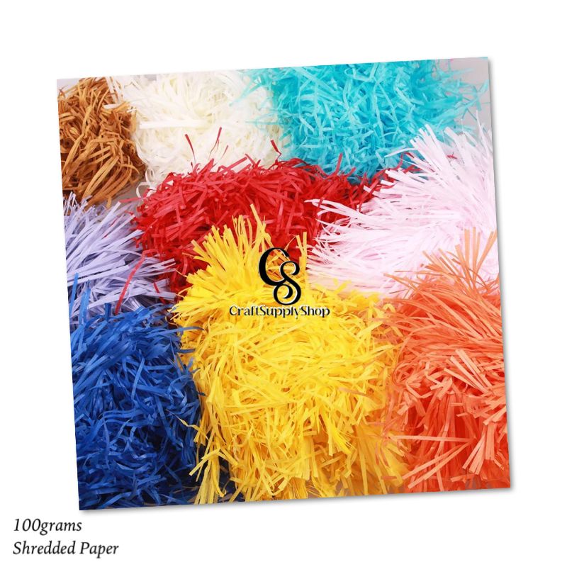 Shredded Paper 100grams (10) Shredded Paper 100grams