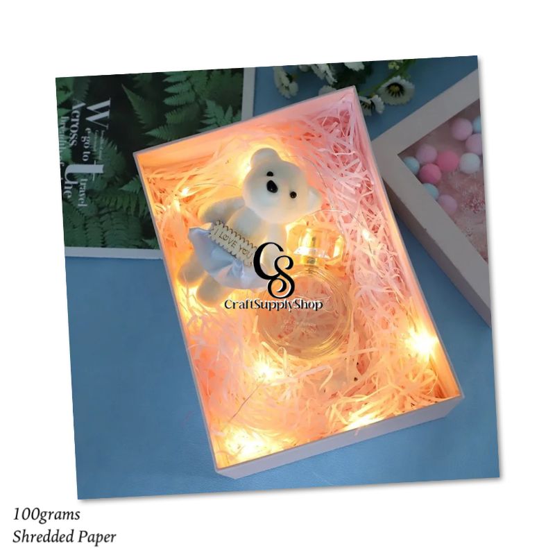 Shredded Paper 100grams (12) White Shredded Paper 100grams