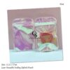 Jewelry Bags, Resealable Zip Bags, Clear Laser Pink Plastic Bags with Clear Window, Cute Small Bags for Jewelry Package, Small Business, Candy, Data Cable, makeup kit