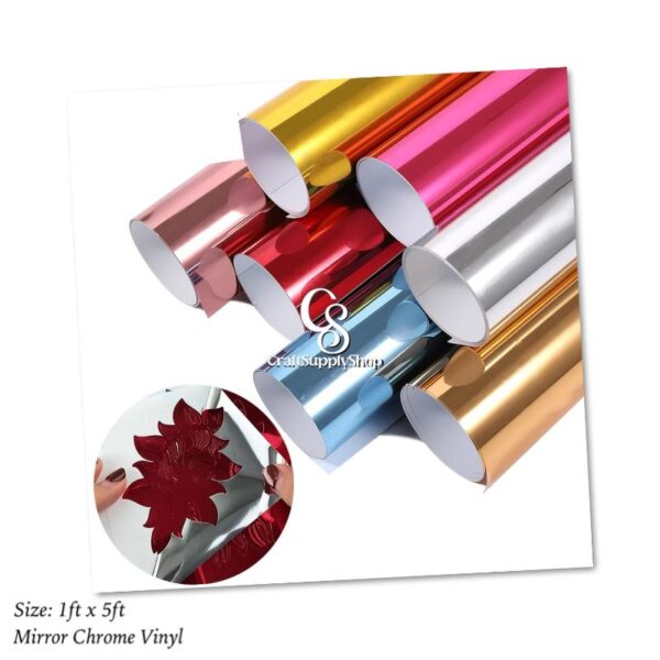 Mirror Chrome Adhesive Vinyl