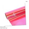 Holographic Vinyl Permanent Opal Hot Pink Vinyl for Cricut - 12" x 5 Ft Pink Adhesive Vinyl Roll for All Vinyl Cutters