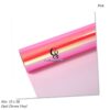 Holographic Vinyl Permanent Opal Hot Pink Vinyl for Cricut - 12" x 5 Ft Pink Adhesive Vinyl Roll for All Vinyl Cutters