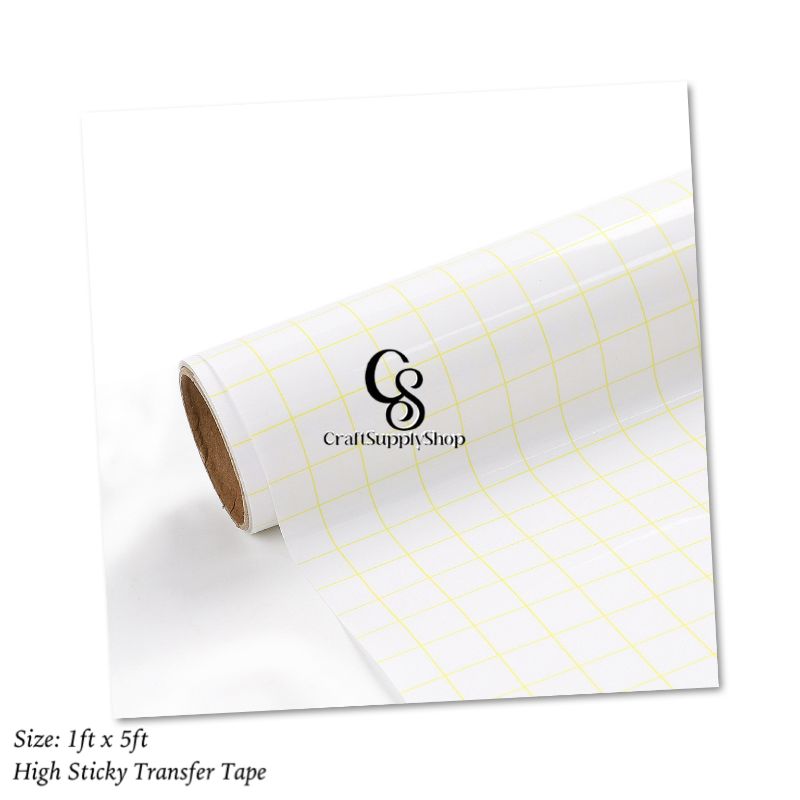 Yellow Liner High Sticky Tack Transfer Tape (1) Yellow Liner High Sticky Tack Transfer Tape