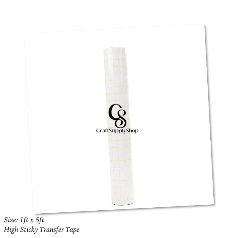 Yellow Liner High Sticky Tack Transfer Tape (2) Yellow Liner High Sticky Tack Transfer Tape