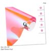 Holographic Vinyl Permanent Opal Hot Pink Vinyl for Cricut - 12" x 5 Ft Pink Adhesive Vinyl Roll for All Vinyl Cutters