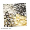 100pcs 4mm Metal Eyelets Round Inner Hole Grommets DIY Rivet Leathercraft Accessories Air-Hole for Shoes Belt Bag Tag Clothes Scrapbook