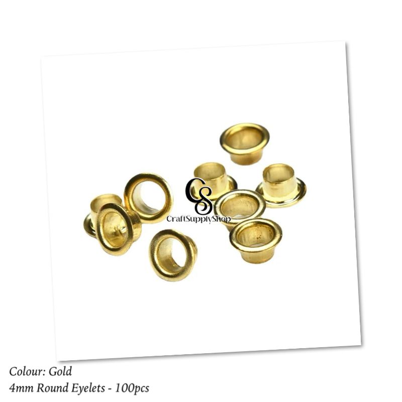 4mm Metal Brass Eyelets Clothing Accessories Grommets Garment Eyelet Iron Bags Eyelet (6) 100pcs 4mm Metal Eyelets Round Inner Hole Grommets DIY Rivet Leathercraft Accessories Air-Hole for Shoes Belt Bag Tag Clothes Scrapbook