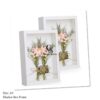 Shadow Box Picture Frame with Real Glass Deep Wood Memory Box Display case for Flowers, Ticket, Memorabilia, Keepsake, Medal, Art and Photos