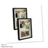 Shadow Box Picture Frame with Real Glass Deep Wood Memory Box Display case for Flowers, Ticket, Memorabilia, Keepsake, Medal, Art and Photos