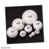 White polystyrene Craft Styrofoam Foam Balls. Material for Arts and Crafts