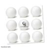 White polystyrene Craft Styrofoam Foam Balls. Material for Arts and Crafts