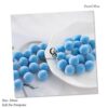 Faux Fur Pom Pom Ball 30mm/3CM Soft Fluffy Ball Charms Craft DIY Mini Pompom Balls for Hair Accessories, Weddings, Birthdays, Christmas Decor