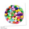 Faux Fur Pom Pom Ball 30mm/3CM Soft Fluffy Ball Charms Craft DIY Mini Pompom Balls for Hair Accessories, Weddings, Birthdays, Christmas Decor