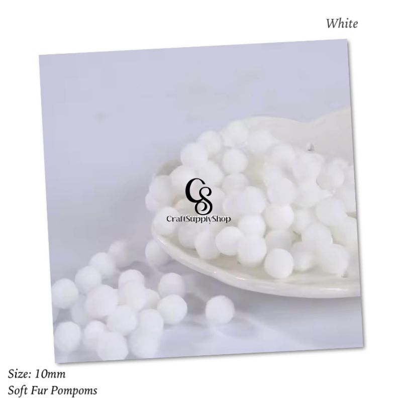 10mm 30mm Round Shaped Mixed Color Soft Fluffy Pom Pom for Art & Craft, Party Decoration, DIY Sewing Crafts Jewelry Making (5) Faux Fur Pom Pom Ball 10mm/1CM Soft Fluffy Ball Charms Craft DIY Mini Pompom Balls for Hair Accessories, Weddings, Birthdays, Christmas Decor