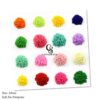 Faux Fur Pom Pom Ball 10mm/1CM Soft Fluffy Ball Charms Craft DIY Mini Pompom Balls for Hair Accessories, Weddings, Birthdays, Christmas Decor