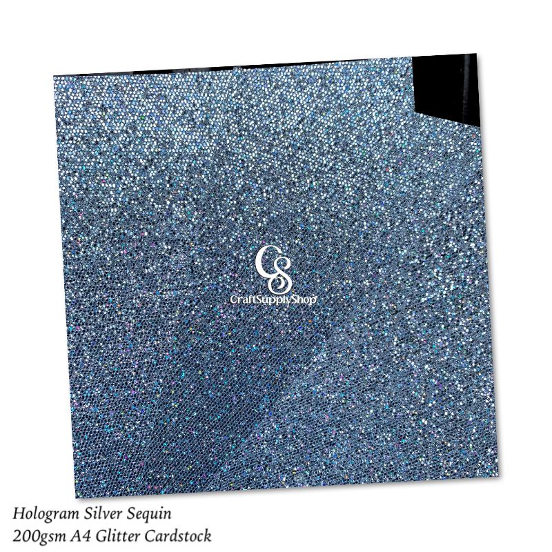 A4 SILVER SEQUIN Glitter Hologram Sequin Honeycomb Cardstock Paper, 200GSM SILVER Paper for Crafts, heavy Cardstock for DIY Projects Birthday Party Decoration A4 SILVER SEQUIN Glitter Hologram Sequin Honeycomb Cardstock Paper, 200GSM SILVER Paper for Crafts, heavy Cardstock for DIY Projects Birthday Party Decoration
