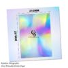 Holographic Rainbow Printable Vinyl Sticker Paper Waterproof Sticker Paper For Inkjet/Laser Printer