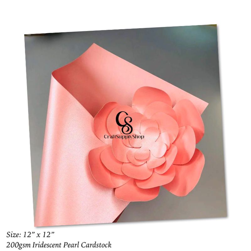 200gsm Iridescent Pearl Cardstock Paper DIY Card Making Paper Wrapping Paper Craft Paper Pure Color Pearl Glitter Paper (4) 12 x 12 inches Iridescent Pearlized Coating Cardstock Paper for DIY Cards, Invitations,Scrapbooking,Certificates and Other Crafts