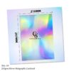 Holographic Card A4 Silver Rainbow Card Metallic Holographic Paper Thick 250gsm Card Shiny Rainbow Silvered Sheets Foil Activity Craft Scrapbooking Cardstock With Iridescent Shimmer Finish