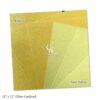 Yellow Cardstock Paper, 12 x 12 Glitter Cardstock, Glitter Paper Sparkly Paper, 300GSM