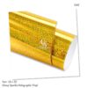 SPARKLE Glossy GOLD Rainbow Holographic Chrome Vinyl