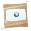 Gold Silver Rosegold Self Adhesive 1inch Scratch Off Stickers Labels