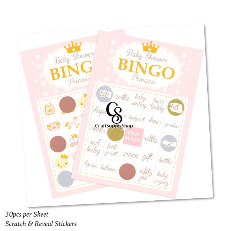 Gold Silver Rosegold Self Adhesive 1inch Scratch Off Stickers Labels