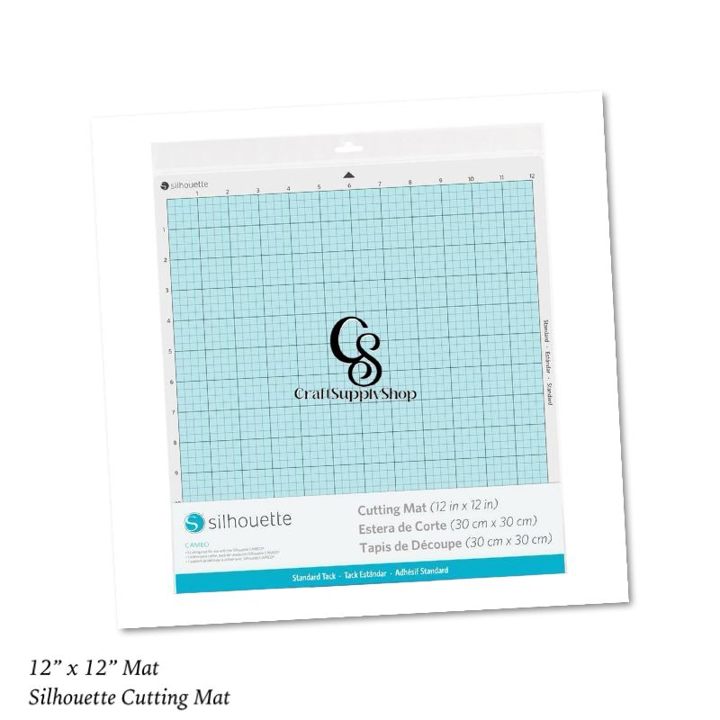 Silhouette America - CUT-MAT-12-3T-2PACK Cameo Cutting Mat, Standard Tack