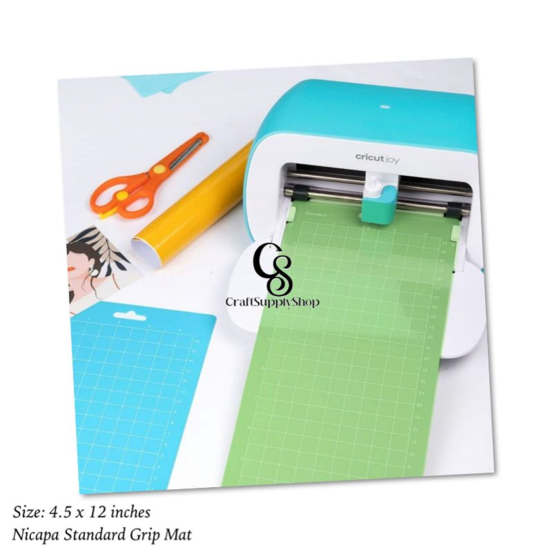 Cutting Mat for Cricut Joy 4.5” X12” 4.5”X6.5” (StandardGrip, LightGrip, StrongGrip Mats), Adhesive Replacement Cutting mats for Cricut Joy Accessories (7) Cutting Mat for Cricut Joy(4.5x12 inch,StandardGrip, LightGrip, StrongGrip 3Mats),Durable Adhesive Cutting mats for Cricut Joy Accessories