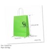 High Quality Hotly Sold Most Popular Rainbow Kraft Paper Party Favor Gift Shopping Bags with Handle 21cmx8cmx15cm, 27cmx11cmx21cm