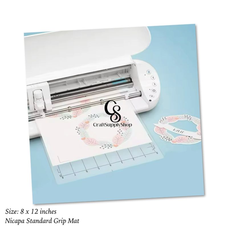 Nicapa StandardGrip Cutting Mat for Silhouette Portrait(8x12 inch Mats) Standard Adhesive Sticky Quilting Cut Mats Replacement Accessories for Silhouette Portrait (6) Standard Grip Cutting Mat for Silhouette Portrait(8x12 inch mats) Adhesive Sticky Quilting Accessories Replacement Silhouette Portrait Cutting Mat