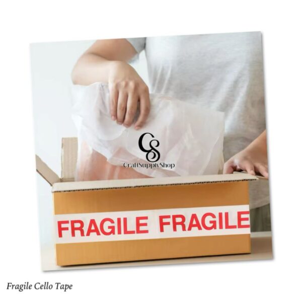 Heavy Duty Tape for Shipping and Moving Boxes, Fragile Packing Tape Adhesive Security Box Parcel Packaging Seal Tape