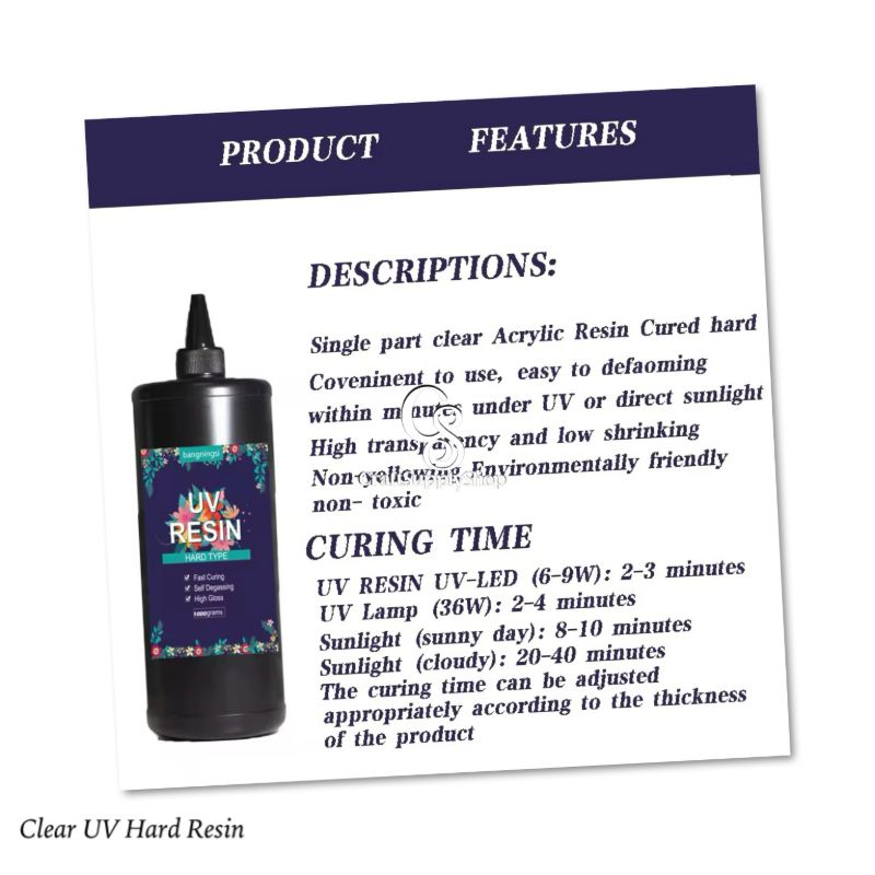 UV Hard Glue Solar Cure Sunlight Activated Resin for Handmade Jewelry, DIY Craft Decoration, Casting and Coating (1) Crystal Clear Hard UV Resin Upgraded Formula Ultraviolet Fast Curing Resin for Jewelry Making Craft Decoration, Hard Transparent Glue Solar Cure Sunlight Activated Resin Casting & Coating