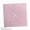 pink Light pink baby pink card, cardstock paper crafts, toppers, centerpieces, craft