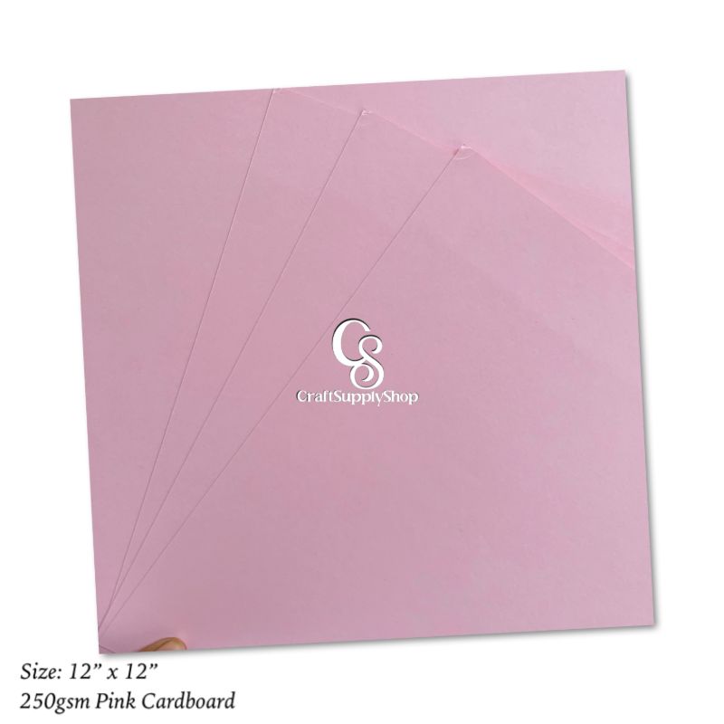 Cardboard Light Pink, cardstock. pink paper, baby pink cardstock, 250gsm colored paper