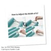Craft Express Tumbler Cradle Holder for Crafting Blue with Foam Measuements and Adjustable Widths for Any Cups, Mugs, tumblers, Bottles, Vinyl Crafting
